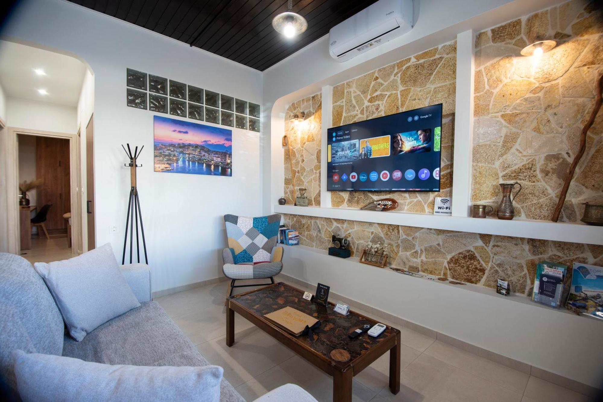 Theofani'S Apartment อายิโอสนิโกลาโอส ภายนอก รูปภาพ